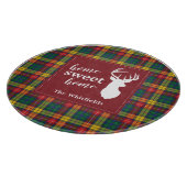 Planche À Découper Clan de Noël personnalisé Clan Buchanan Plaid (Coin)