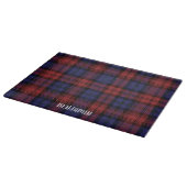 Planche À Découper Clan rouge pourpre rouge Tartan Plaid MacLachlan V (Coin)