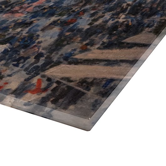 Planche À Découper Claude Monet - Boulevard des Capucines à Paris (Coin)