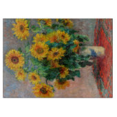 Planche À Découper Claude Monet - Bouquet de tournesols (Devant)