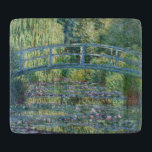 Planche À Découper Claude Monet - Eau Lily étang, Harmonie verte<br><div class="desc">Etang Lily,  Harmonie Verte / Le Bassin aux Nympheas,  Harmonie Verte par Claude Monet en 1899</div>