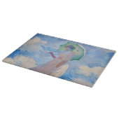 Planche À Découper Claude Monet - Femme avec Parasol face à gauche (Coin)