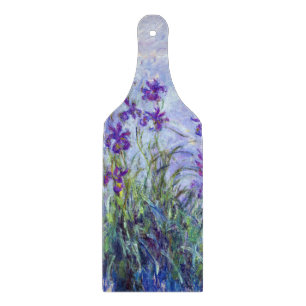 Planche À Découper Claude Monet - Iris Mauves / Iris Lilac