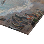 Planche À Découper Claude Monet - La plage d'Etretat (Coin)