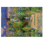 Planche À Découper Claude Monet : Le jardin de Monet chez Vétheuil (Devant)