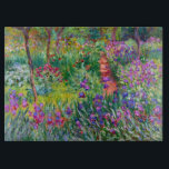 Planche À Découper Claude Monet : Le jardin d'Iris à Giverny<br><div class="desc">Une charmante planche à découper classique en verre ornée du jardin d'iris de Giverny,  peinte par le peintre impressionniste français Claude Monet.</div>