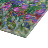 Planche À Découper Claude Monet : Le jardin d'Iris à Giverny (Coin)