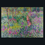 Planche À Découper Claude Monet - Le jardin d'Iris à Giverny<br><div class="desc">Jardin d'Iris à Giverny / Jardin d'Artiste à Giverny - Claude Monet,  1899-1900</div>