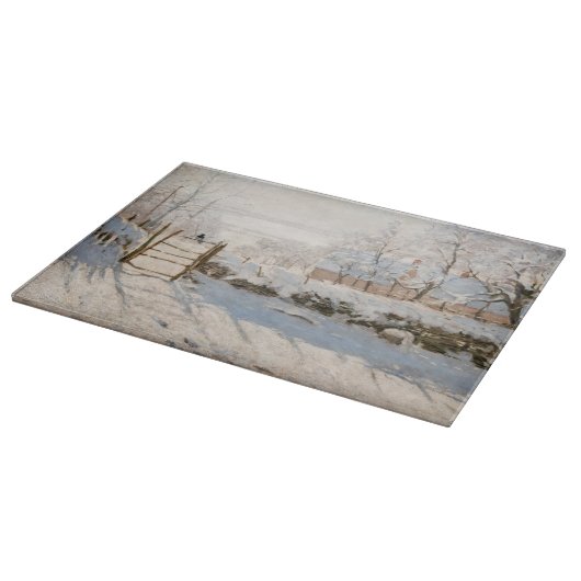 Planche À Découper Claude Monet - Le Magpie (Coin)