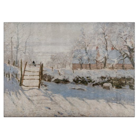 Planche À Découper Claude Monet - Le Magpie (Devant)