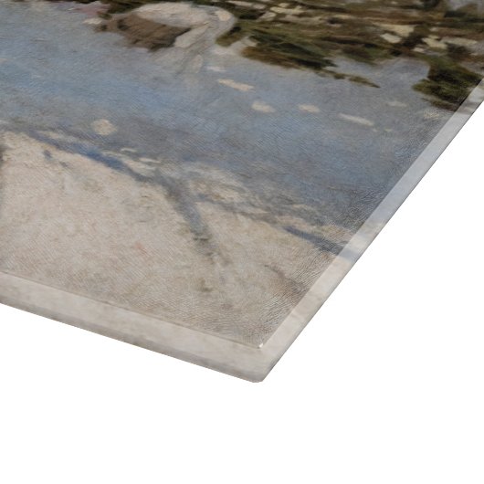 Planche À Découper Claude Monet - Le Magpie (Coin)