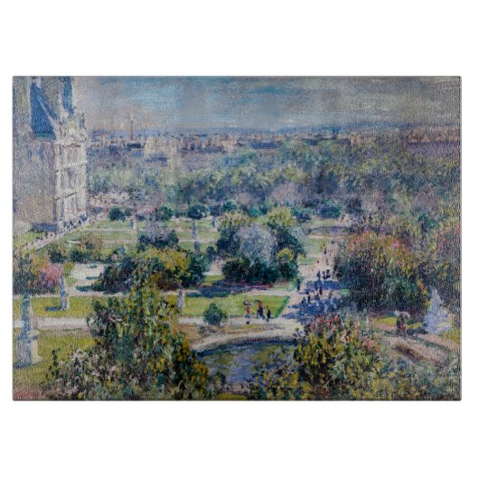 Planche À Découper Claude Monet - Les Jardins des Tuileries (Devant)