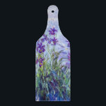 Planche À Découper Claude Monet - Lilac Irises / Iris Mauves<br><div class="desc">Lilac Irises / Iris Mauves - Claude Monet,  1914-1917</div>