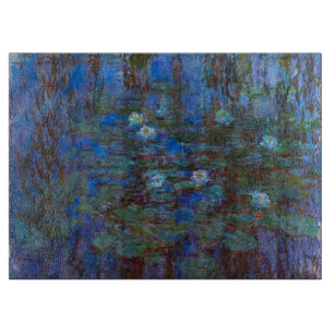 Planche À Découper Claude Monet - Lys d'Eau Bleue