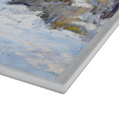 Planche À Découper Claude Monet neige à Argenteuil (Coin)