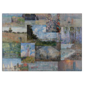 Planche À Découper Claude Monet - Patchwork de chefs-d'oeuvre (Devant)