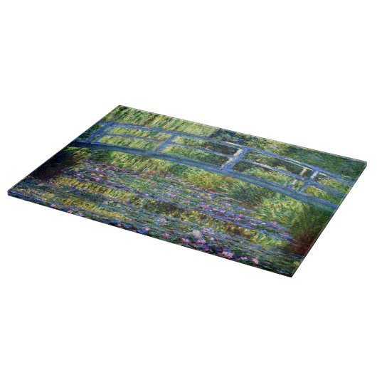 Planche À Découper Claude Monet : Pont au-dessus d'un étang des (Coin)