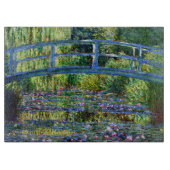Planche À Découper Claude Monet : Pont au-dessus d'un étang des (Devant)