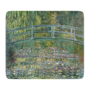 Planche À Découper Claude Monet Pont Japonais Art Nymphéa