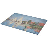 Planche À Découper Claude Monet - Régates à Argenteuil (Coin)