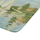 Planche À Découper Claude Monet. Régates à Argenteuil (Coin)