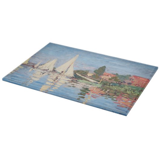 Planche À Découper Claude Monet - Regattas à Argenteuil (Coin)