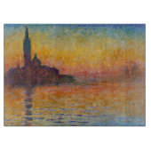 Planche À Découper Claude Monet - San Giorgio Maggiore à Dusk (Devant)
