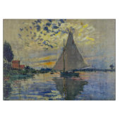 Planche À Découper Claude Monet - Voilier au Petit-Gennevilliers (Devant)