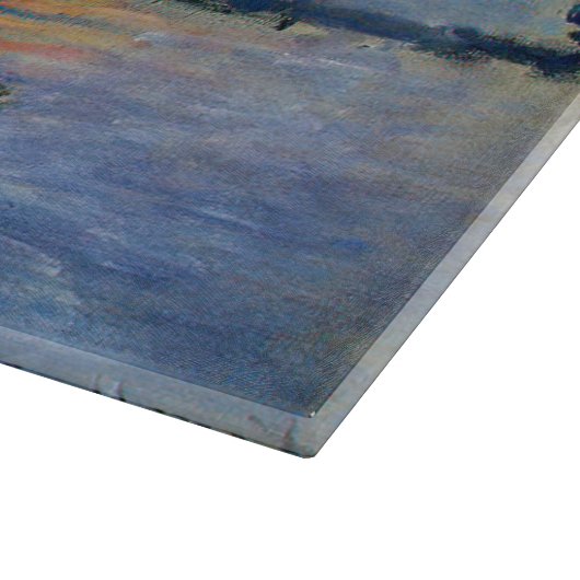 Planche À Découper Claude Monet - Voilier au Petit-Gennevilliers (Coin)