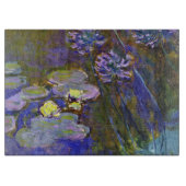 Planche À Découper Claude Monet Water Lilies Agapanthus (Devant)