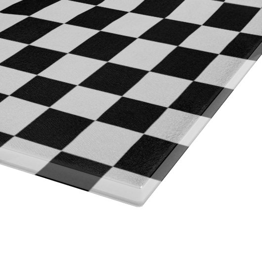 Planche À Découper Clavier Classique Noir Et Blanc (Coin)