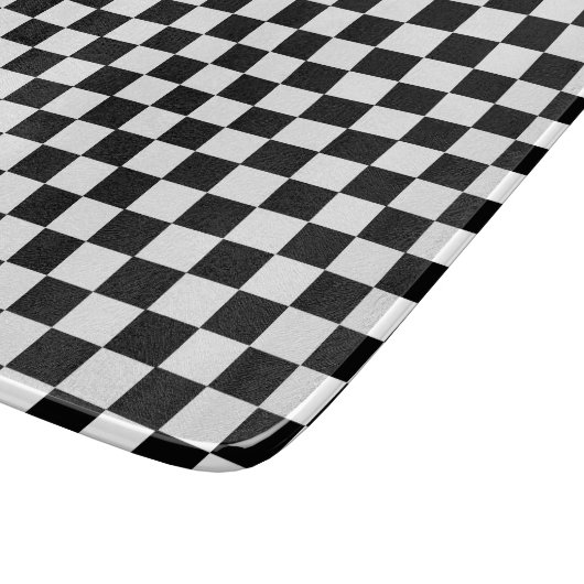 Planche À Découper Clavier Classique Noir Et Blanc (Coin)