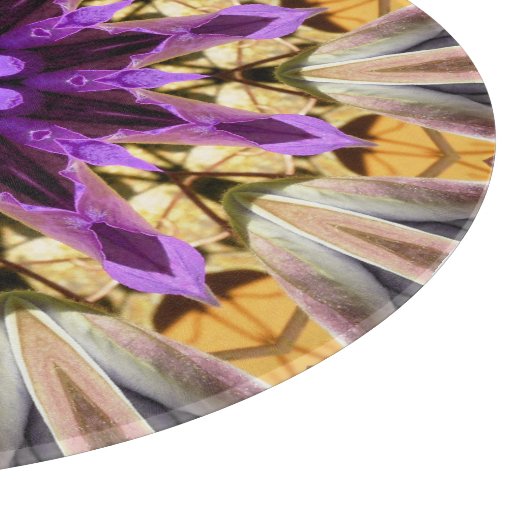 PLANCHE À DÉCOUPER CLEMATIS (Coin)