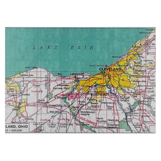 Planche À Découper Cleveland (Devant)