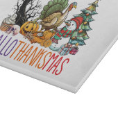 Planche À Découper Clipart de Hallothanksmas joyeux (Coin)