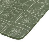Planche À Découper Coastal Mediterranean Faux Tile Olive Grove (Coin)