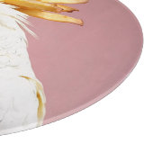 Planche À Découper Cockatoo Drôle Avec Crest Fries Français (Coin)