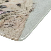 Planche À Découper Cocker Spaniel Buff Peinture - Art Chien original (Coin)