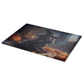 Planche À Découper Cocker Spaniel Citrouilles Halloween effrayant (Coin)