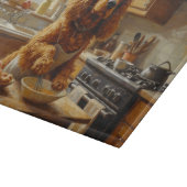 Planche À Découper Cocker Spaniel Cooking in Kitchen (Coin)