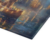 Planche À Découper Cocker Spaniel Noël Festive Voyage (Coin)