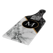 Planche À Découper Code QR personnalisé et marbre du tableau de décou (Coin)