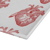 Planche À Découper Coeur Anatomique Rouge (Coin)