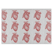 Planche À Découper Coeur Anatomique Rouge (Devant)