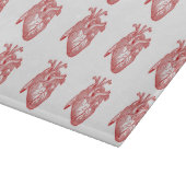 Planche À Découper Coeur Anatomique Rouge (Coin)
