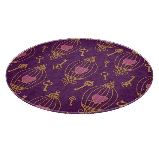 Planche À Découper Coeur-clé-motif (Coin)