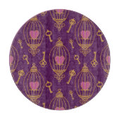 Planche À Découper Coeur-clé-motif (Devant)