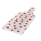 Planche À Découper Coeur d'amour rouge et blanc (Coin)