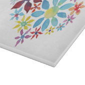 Planche À Découper Coeur des fleurs (Coin)