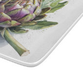 Planche À Découper Coeur du jardin : Artichoke en aquarelle (Coin)